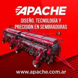 Publicidad: Apache - diseño, tecnología y precisión en sembradoras