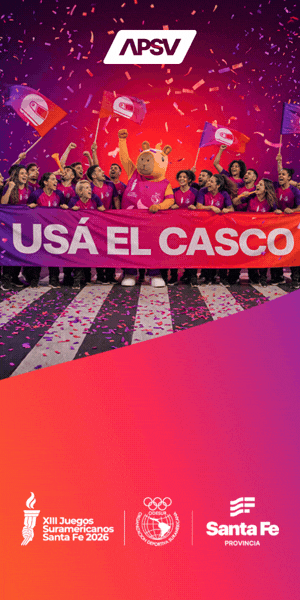Publicidad: Gob. Sta. Fe - APSV. Usa Casco